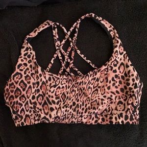 Victoria’s Secret Leopard Print Sports Bra